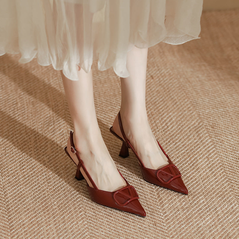 Thin Heel Fashionable Dress Sandals