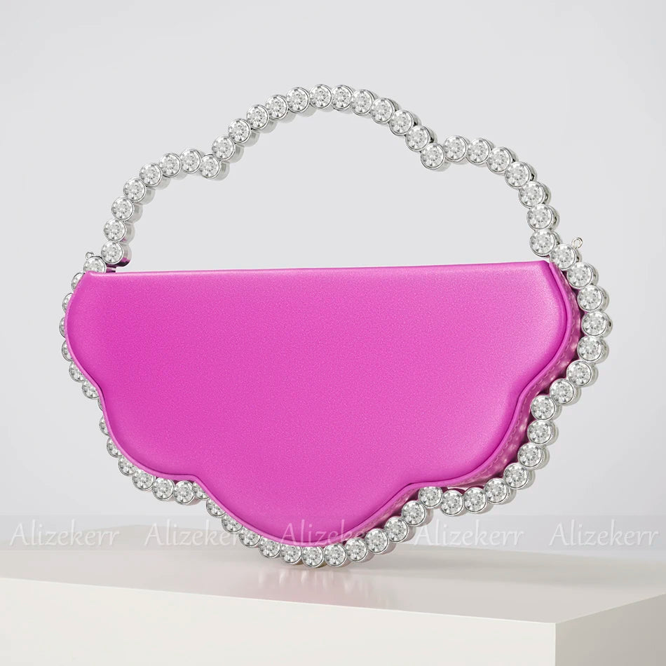 Crystal Cloud Evening Clutch Bag