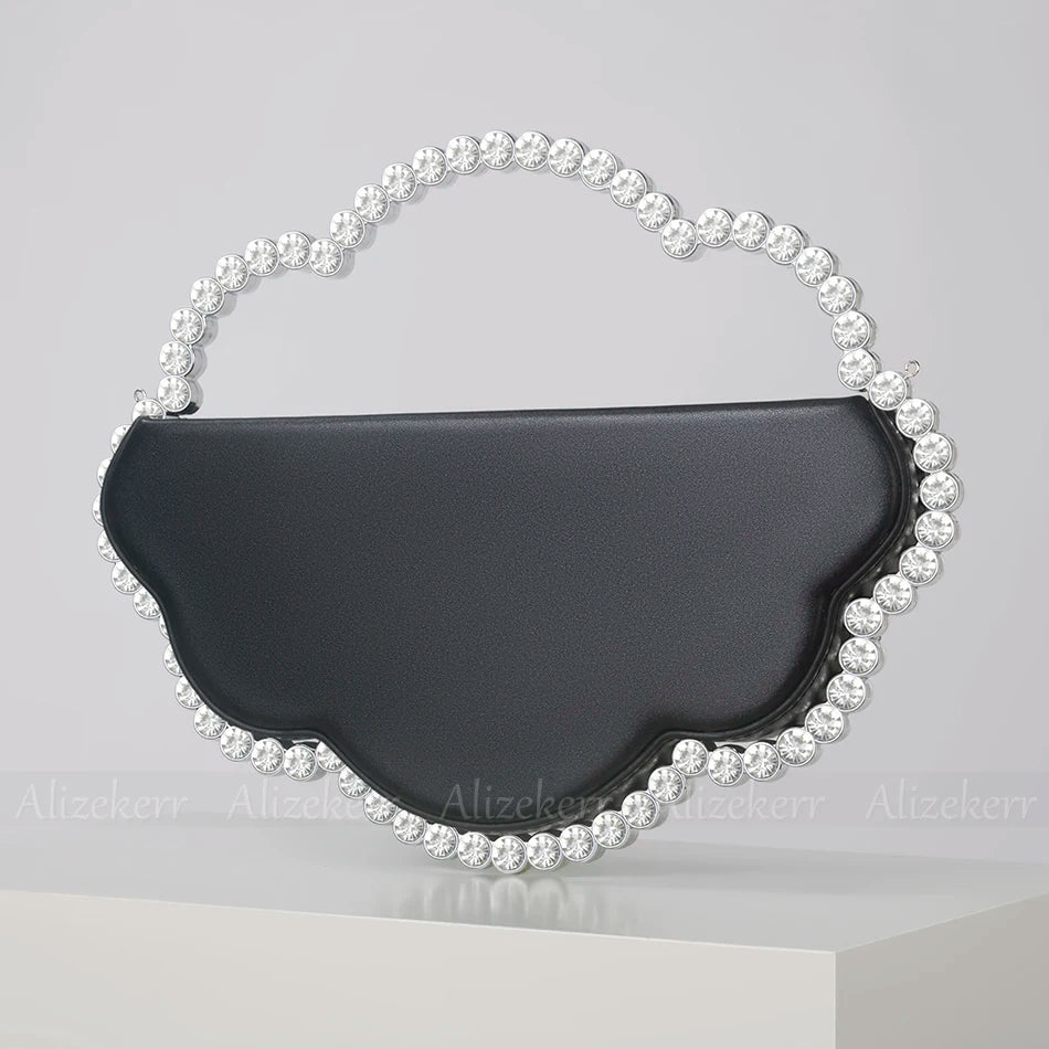 Crystal Cloud Evening Clutch Bag
