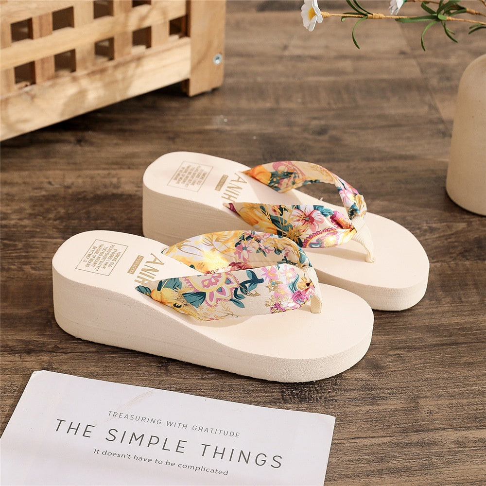 Flat Heel Thick Sole Summer Sandals