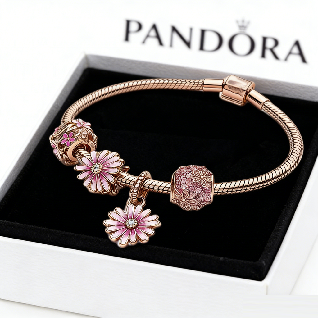 Bracelet Hollow Galaxy Rose Gold Series Daisy Series Bracelet