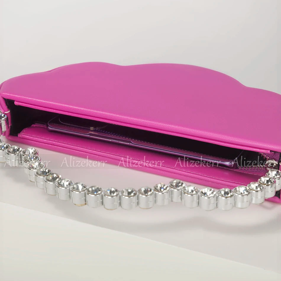 Crystal Cloud Evening Clutch Bag