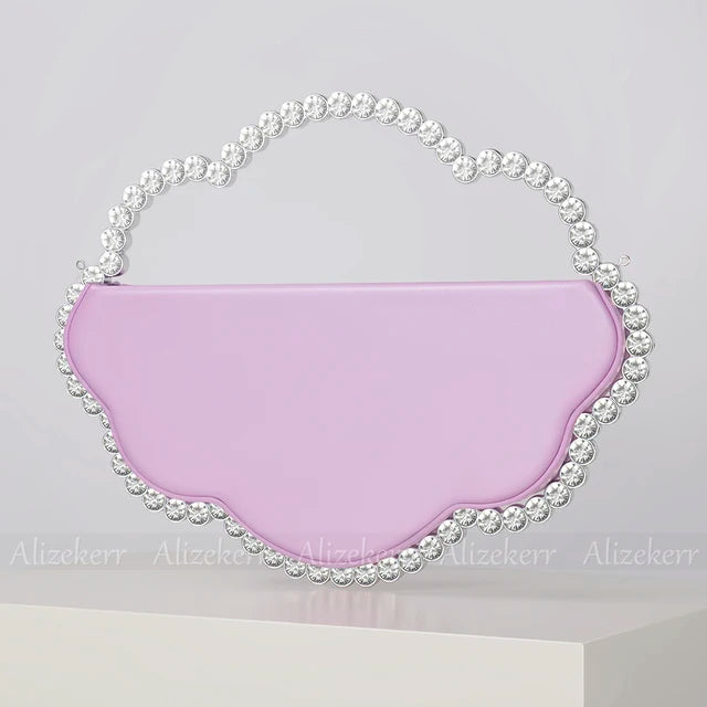 Crystal Cloud Evening Clutch Bag