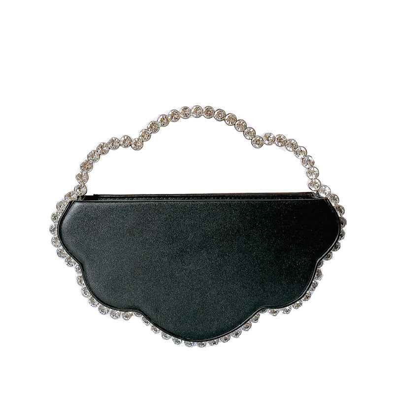 Rhinestone Cloud Crossbody Bag