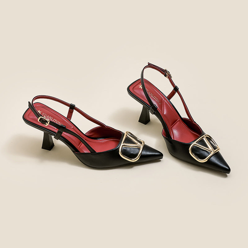 Thin Heel Fashionable Dress Sandals