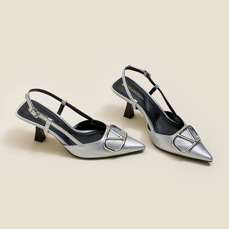 Thin Heel Fashionable Dress Sandals