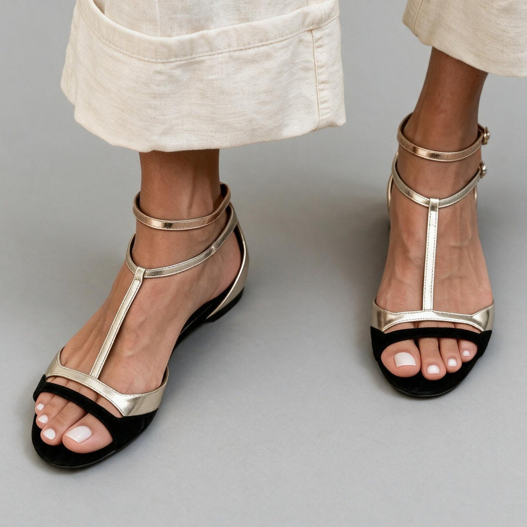 Flat Open Toe Fish Mouth Summer Sandals