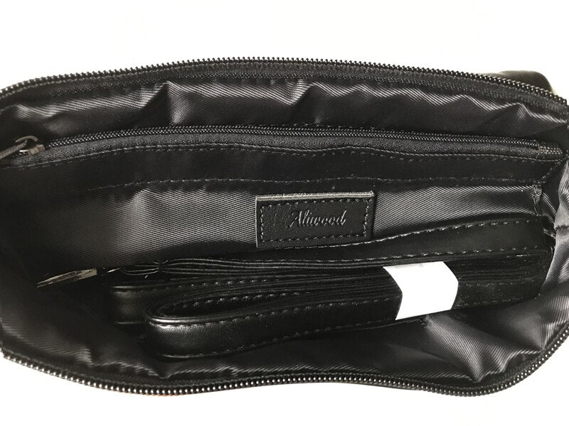 Leather Rivet Crossbody Shoulder Bag