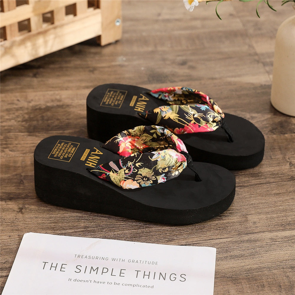 Flat Heel Thick Sole Summer Sandals
